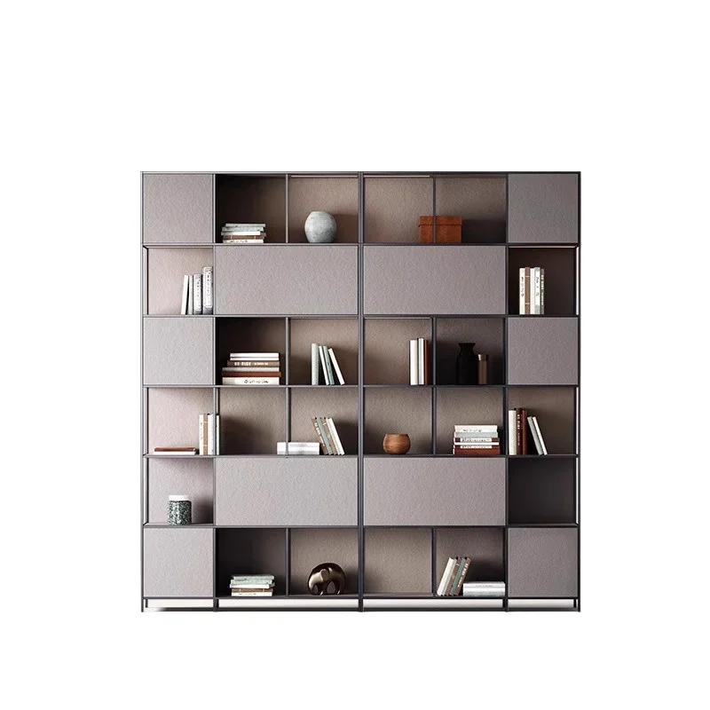 

Italian light luxury villa large flat shelf storage cabinet new combination cabinet modern simplicity