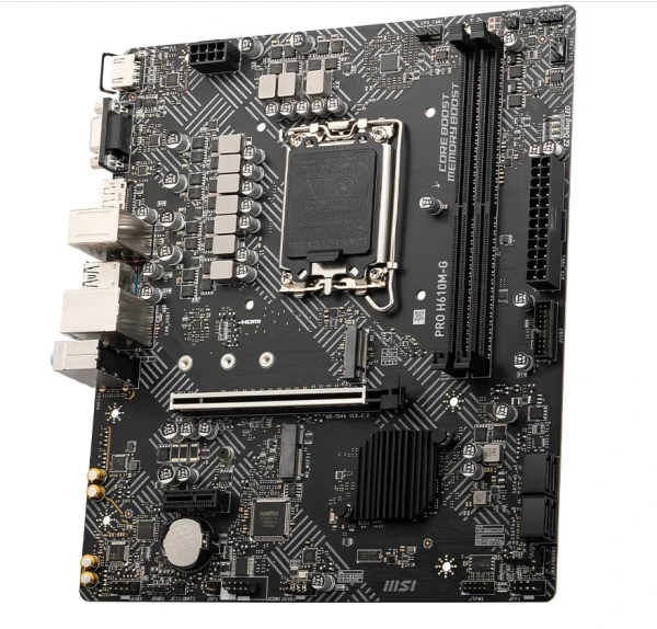 MSI Mainboard PRO H610M-G DDR5 Computer Motherboard Support CPU 14400F /13400F/13490F(INTEL H610/LGA1700)