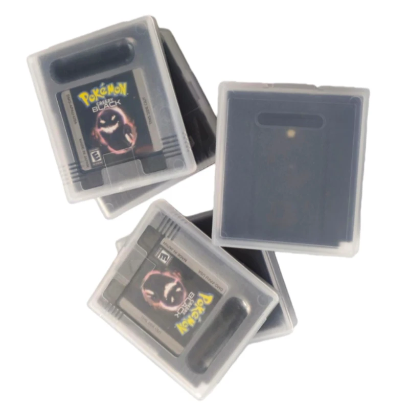 Hochwertige, seltene, gruselige schwarze Retro-Spielkassette – englische 16-Bit-Version, ideengeschenk für GBC-/GBA-Konsolengamer