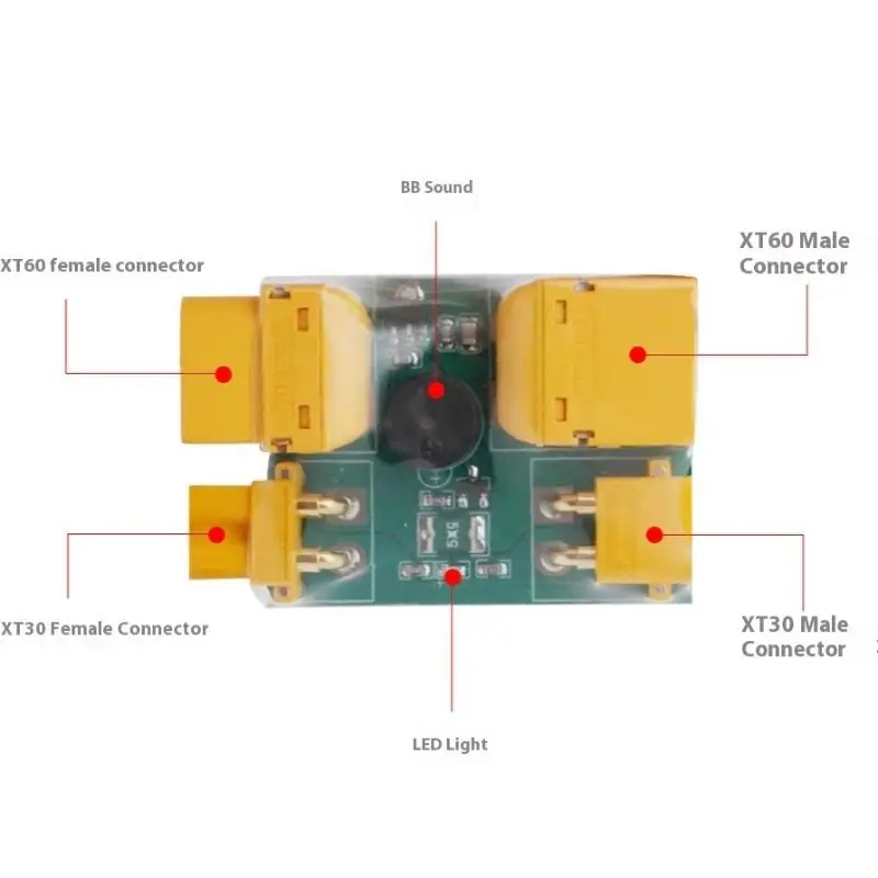 

1 шт. для FPV Racing Drone ShortSaver 2 дымовая пробка электронный предохранитель 2-6S Lipo XT30 XT60 для предотвращения короткого замыкания/перечного тока