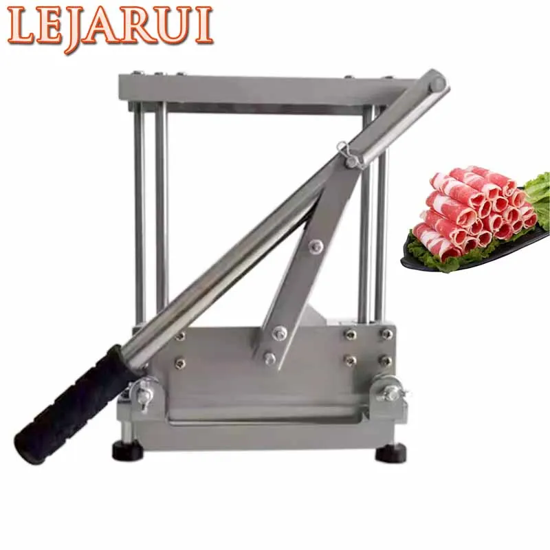 

Beef Herb Mutton Rolls Cutter Cutting Machines Manual Lamb Slicer Frozen Meat Slicer Slicing Machine