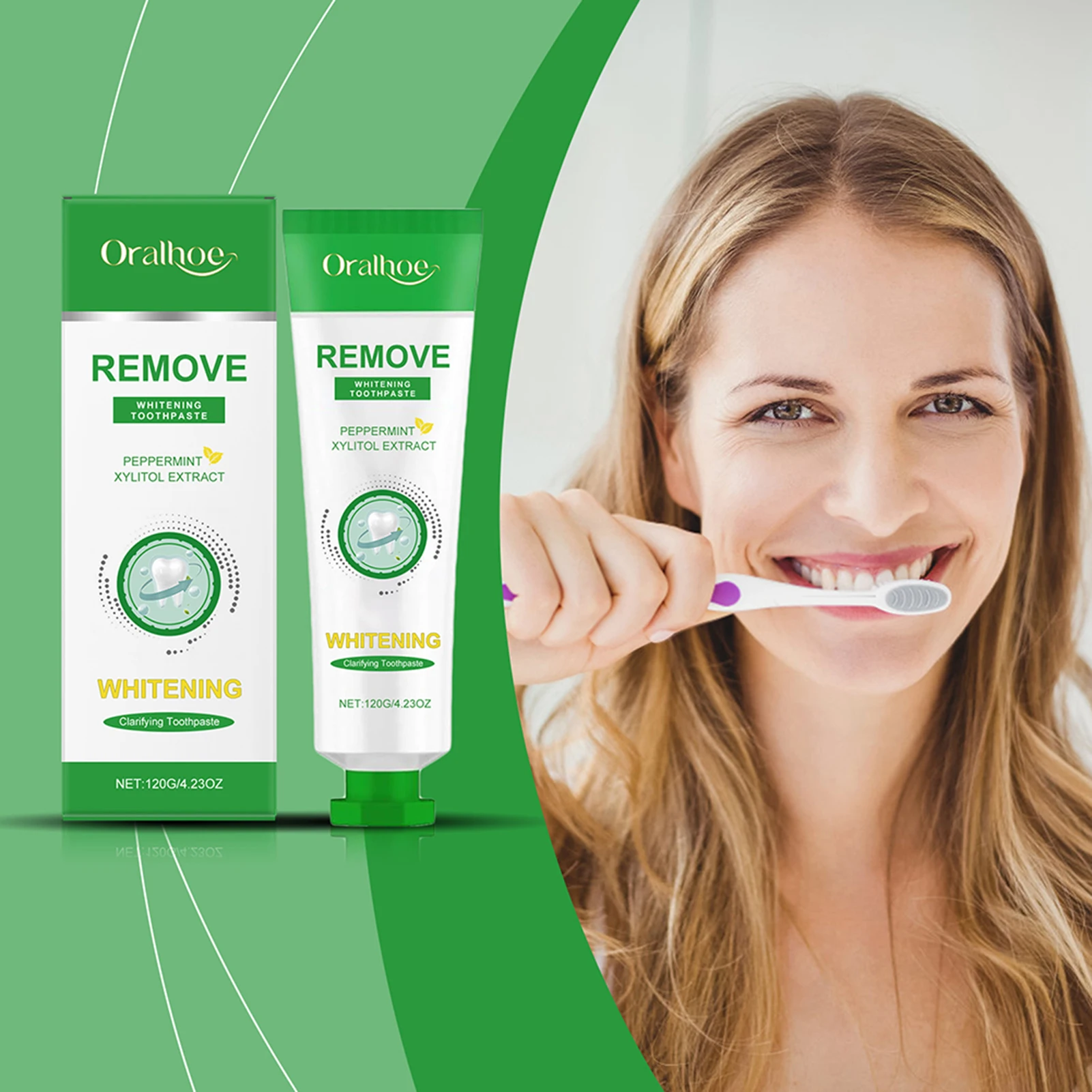 

120g Ultra Whitening Toothpaste,For Strong Teeth Effective Keep Oral Hygiene Tooth Paste,Deep Cleaning Care Toothpaste For Home