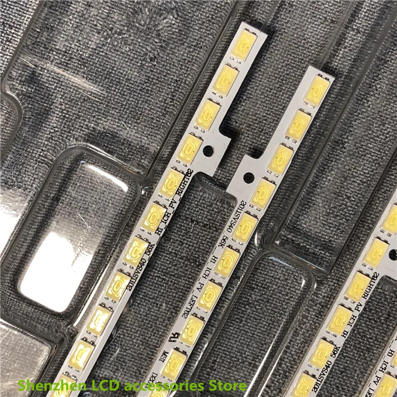 サムスンUA40D5000PR BN64-01639A 2011SVS40-56K-H1-1CH-PV 2011SVS40-FHD-5K6K-LEFT 1個 = 62LED 440ミリメートル100% 新