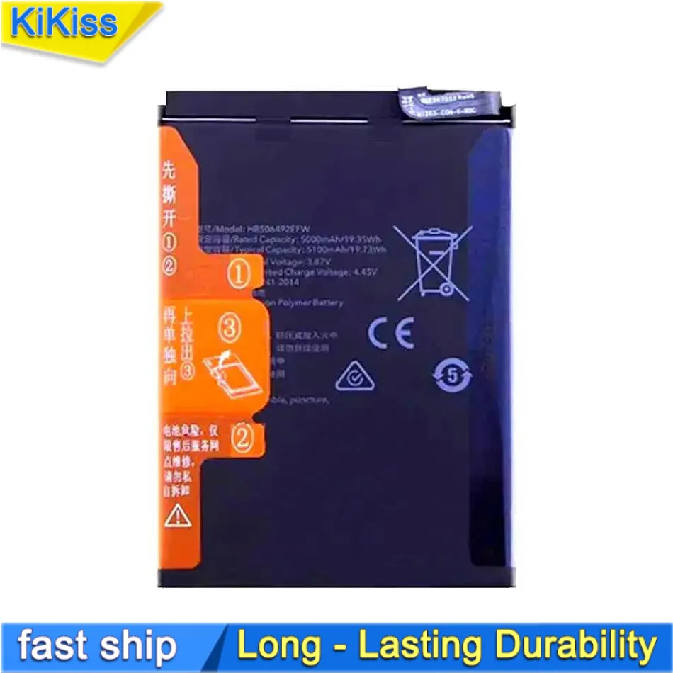 

4800mAh Premium Replacement Long-Lasting Performance Mobile Phone Battery For Huawei Honor X40 HB506492EFW