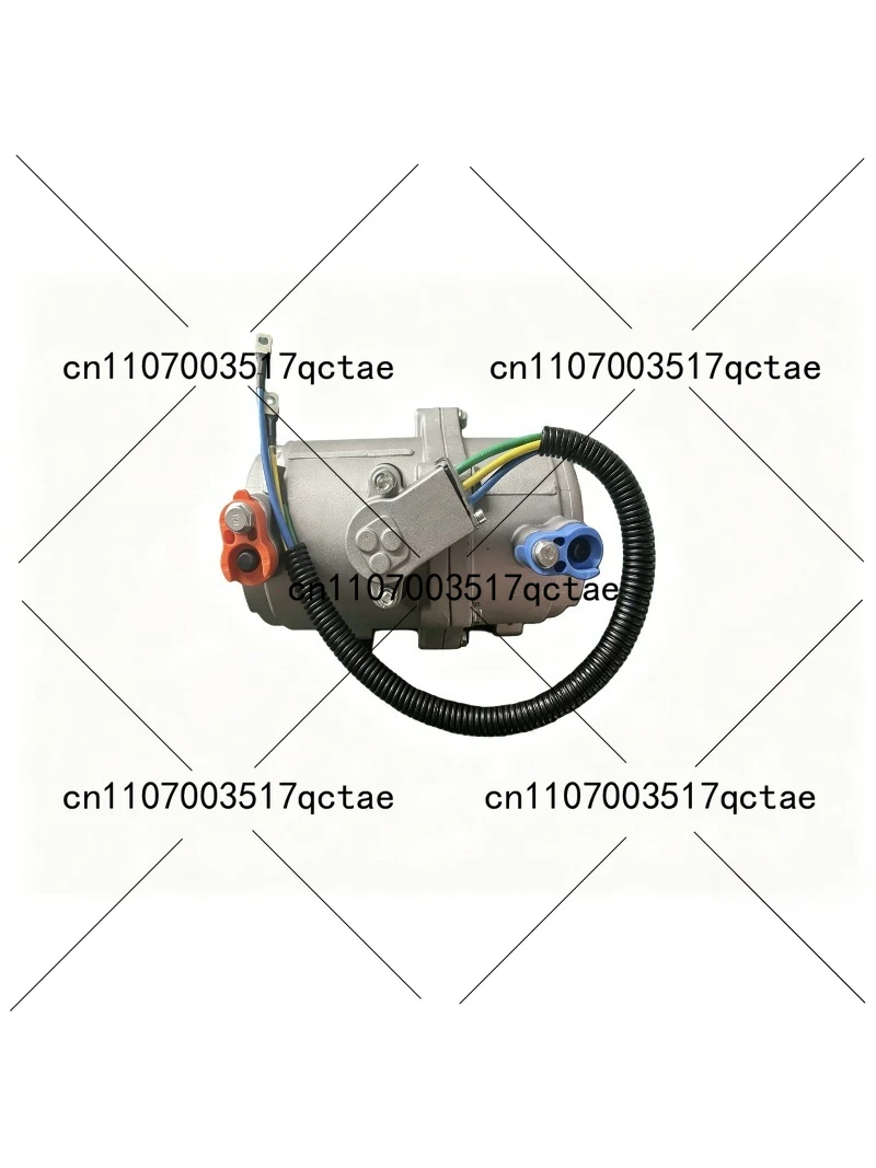 12V 24V Parking Air Conditioner 600W 850W Electric Scroll Compressor for Truck RV Vehicle Cooling System