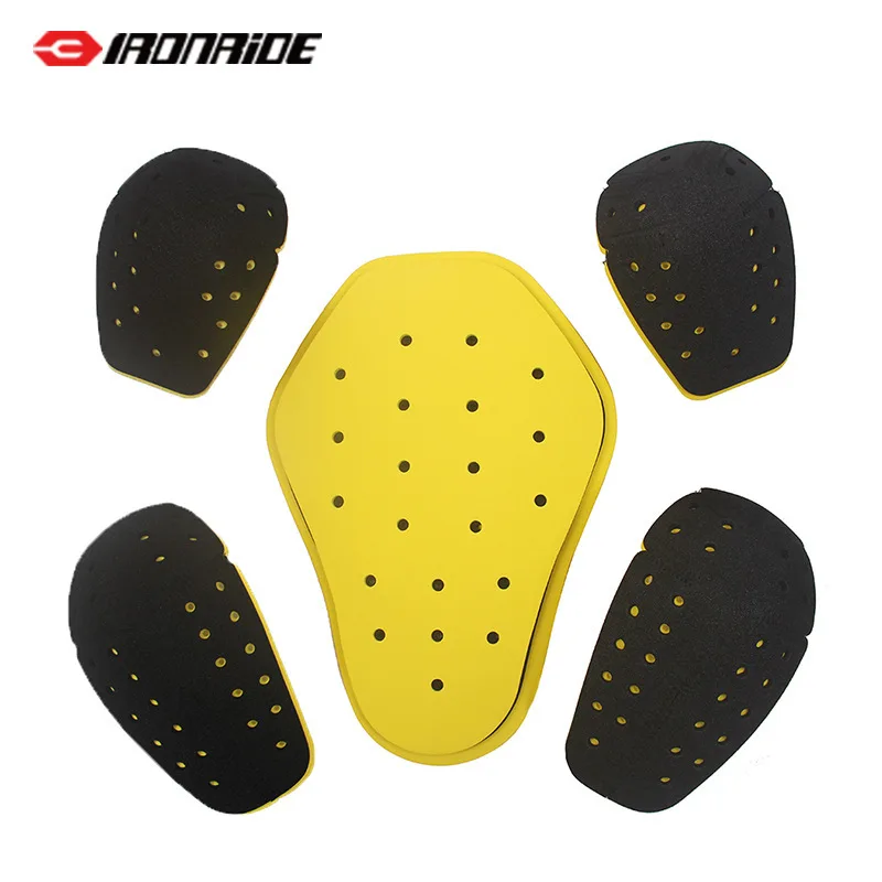 

Универсальные защитные вставки для мотоциклетной экипировки: накладки на спину и локти, ударопрочные, амортизирующие, дышащие, для мотогонок и езды на мотоцикле.