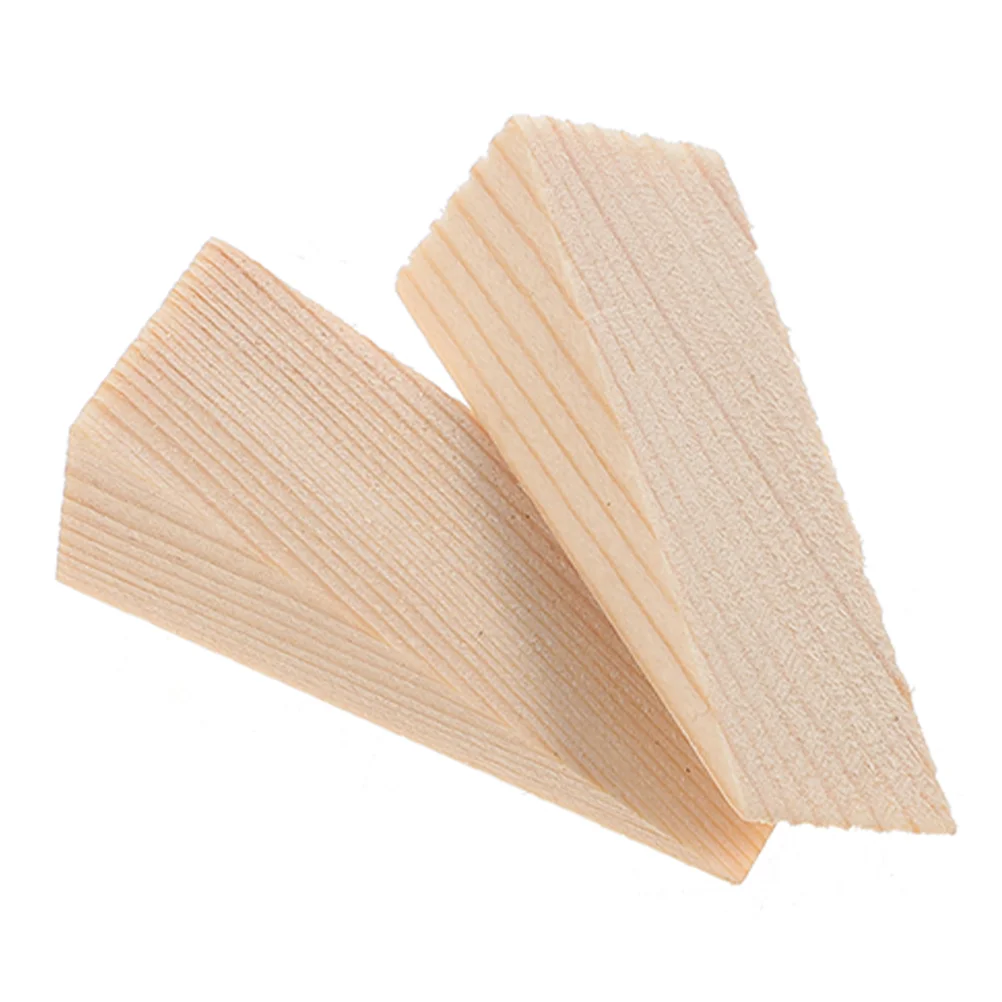 

2 Pcs Filler Door Stop Cork Outdoor Rugs Wall Protector Movable Wood Safety Black