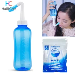 300ml Nose Cleaner Nasal Irrigator Nasal Wash Neti Pot Avoid Allergic Rhinitis Sinusitis Cure for Adult Child Therapy