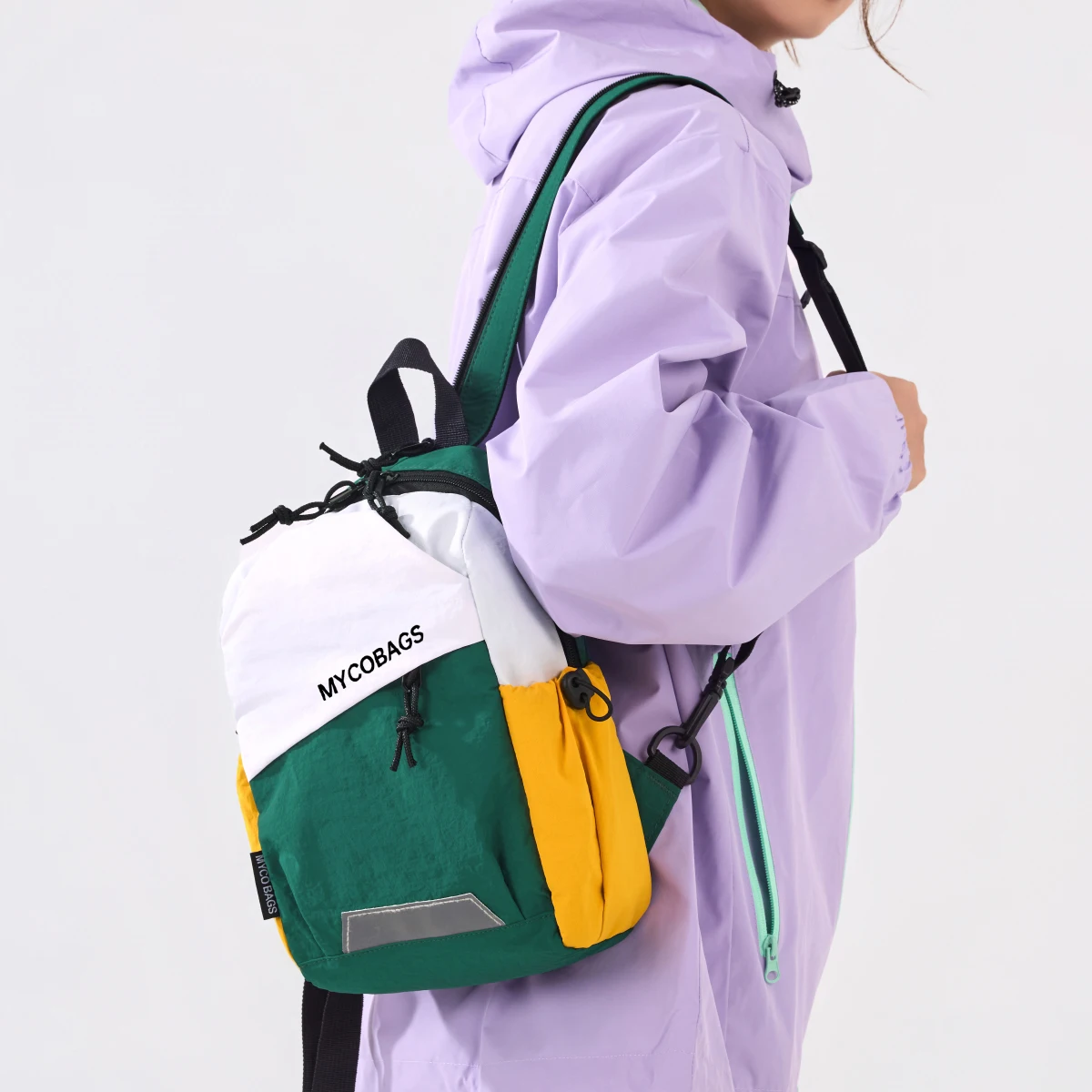 Dual-Purpose Portable Small Shoulder Bag, Lightweight Crossbody Bag, Backpack, Sports Hiking Bag, Chest Bag, Women's Single Shoulder Bag, Outdoor Camping and Cycling