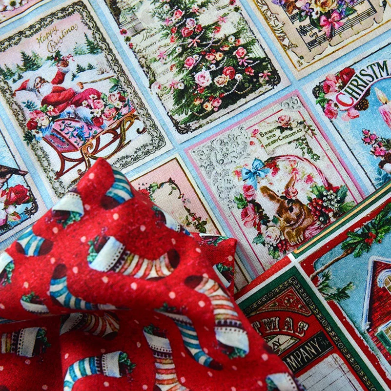 Patchwork tkanina bawełniana roślina kwiat Handmade DIY odzież druk cyfrowy przez pół metra