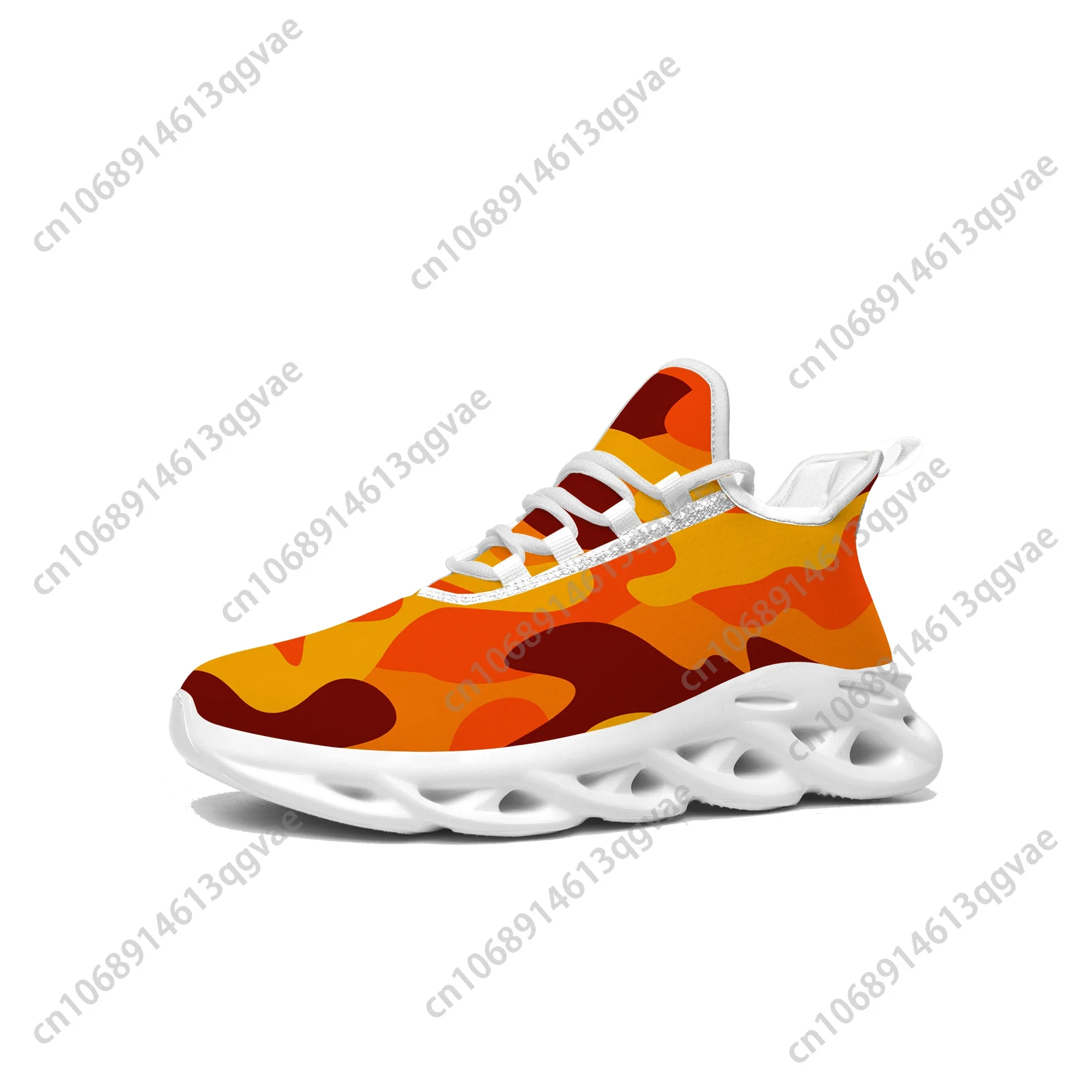 Camo Force Flats Sneakers Mens Womens Army Camouflage Sports Running High Quality Sneaker Lace Up Mesh Footwear Tailor-made Shoe