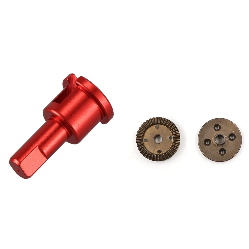 

MYMF-4Pcs Alloy Differential Cup Differential Reduction Joint Cup For Wltoys A949 & 1Set Metal Differential Gear