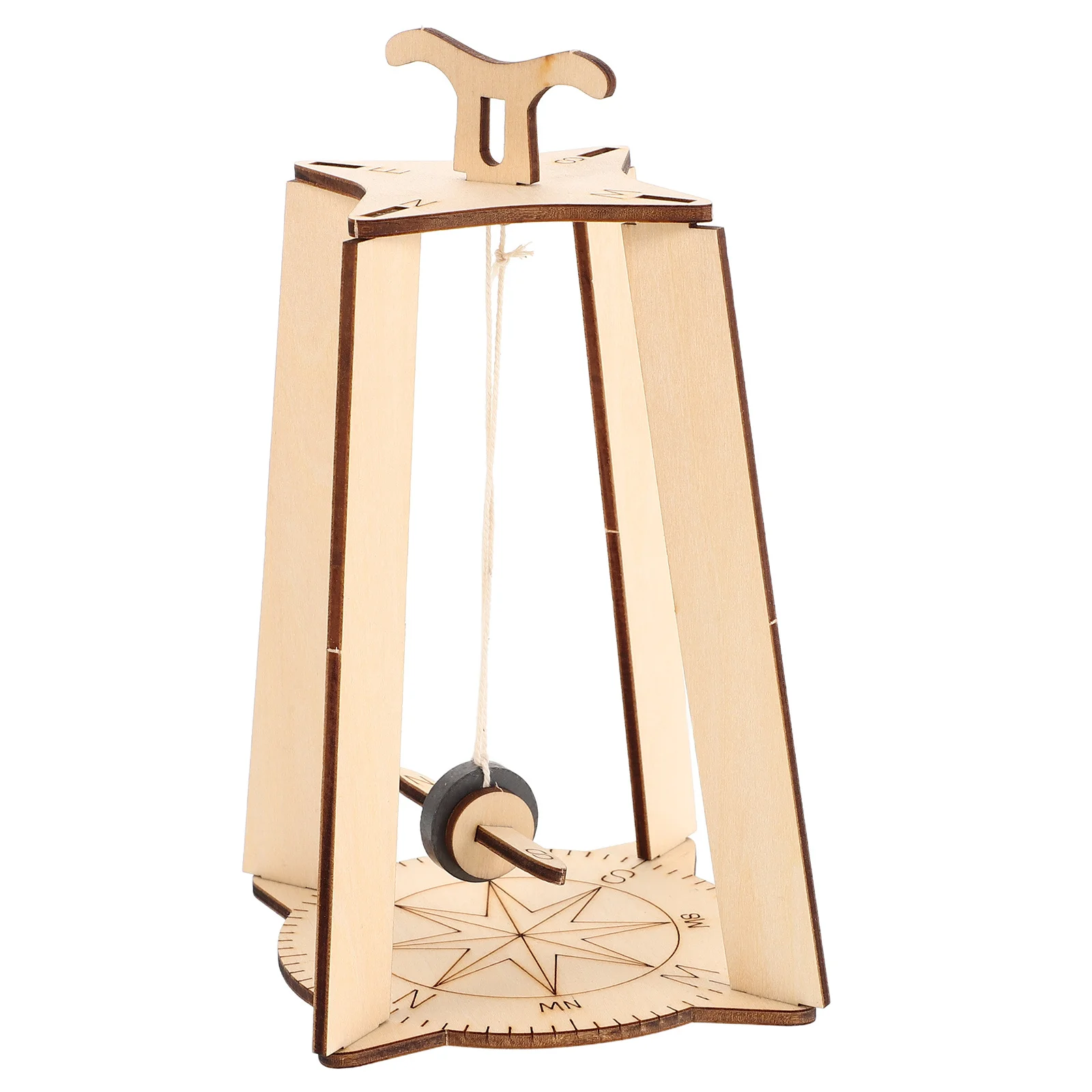 DIY Wooden Floating Compass Kit for Kids Science Experiment 3D Puzzle Building Educational Project Hands on