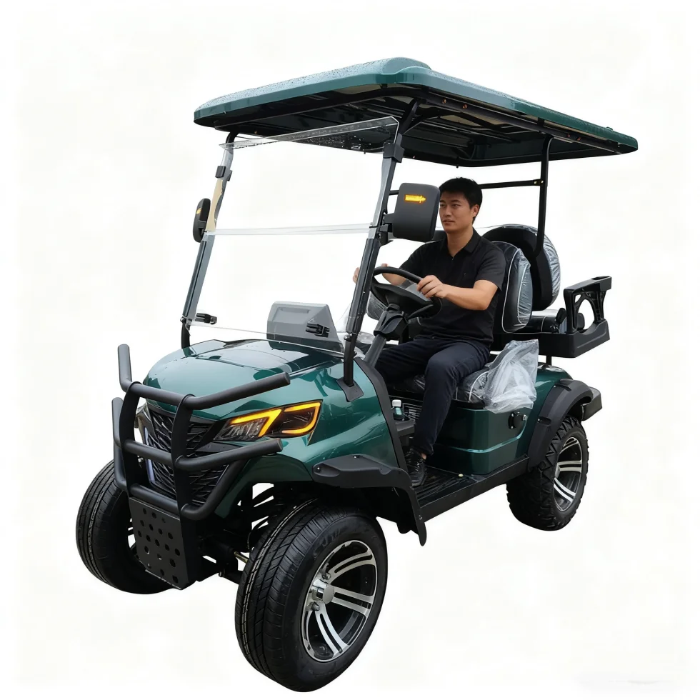 

4 Wheel 48V 4 Seat Street Legal 6 Seater Electric Golf Cart Buggy Adult Off-Road Vehicle 5000w 7500w 72v Golf Cart
