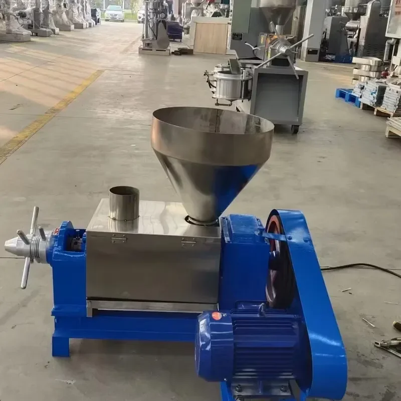 Multi Function Screw Oil Press Hot Pressed Oil for Corn Oil Peanuts, Sesame Seeds, Vacuum Filtration System Factory Use