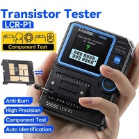 FNIRSI LCR-P1 Transistor Tester Multimeter Diode Transistor Capacitance Meter Resistance LCR ESR Meter, Multifunctional Tester