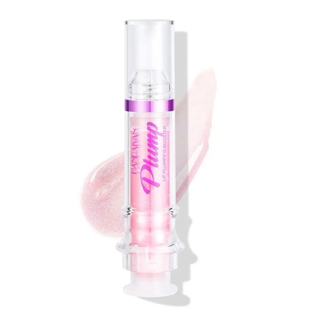 Nadel röhre Lip gloss Spiegel Lippen praller klare Lippen Make-up Glasur Lippen kosmetik dauerhafte Öl glanz lange feuchtigkeit spendende Lippen lippen x6d5