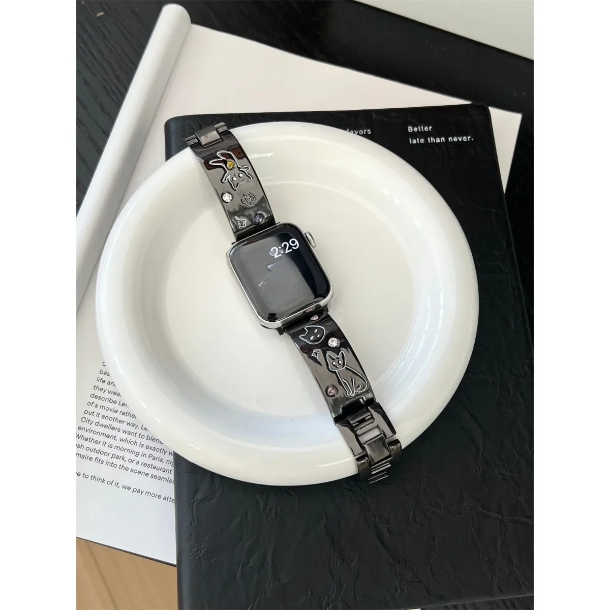 Auerband fir iwatch 42/44/45/46/49mm 38/40/41mm Metall Moud Auerband fir Watch Serie Ultra2 Serie 10/9/8/7/6/5/4/3/2/1_voghion.com