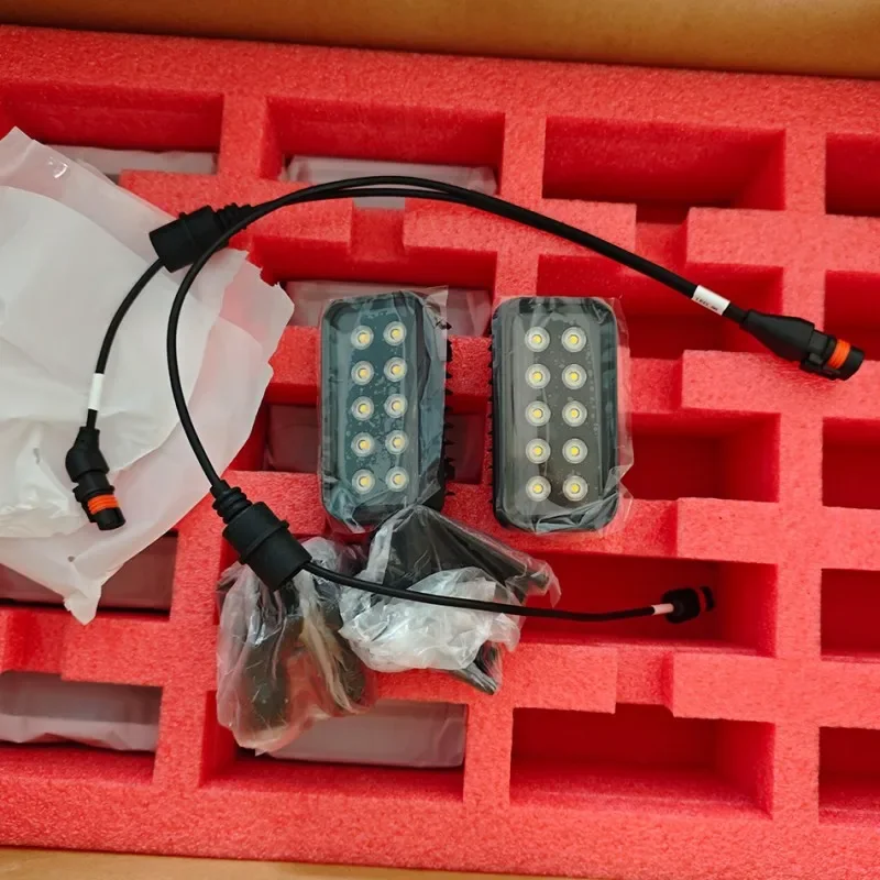 ไฟ LED สําหรับ DJI Agras T50 T25 T60 การเกษตร Drone อุปกรณ์เสริมแสง UAV Floodlight โคมไฟนําทาง