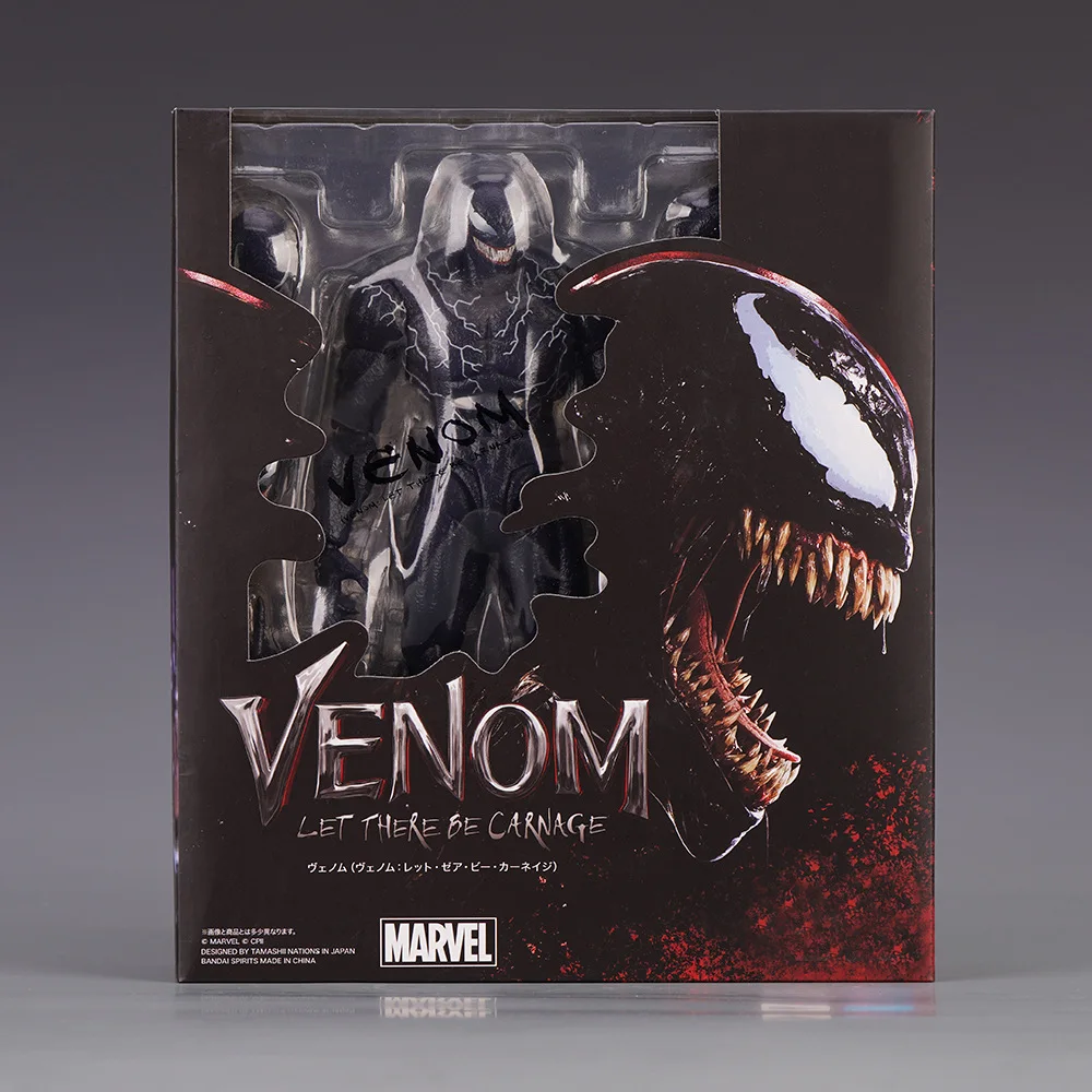 ERSTAUNLICHE YAMAGUCHI Venom Carnage Actionfigur Spider Man Legends Sammlerstück Statue mit beweglichem Gesicht Modellpuppe für Kinder als Spielzeug – Detail 1