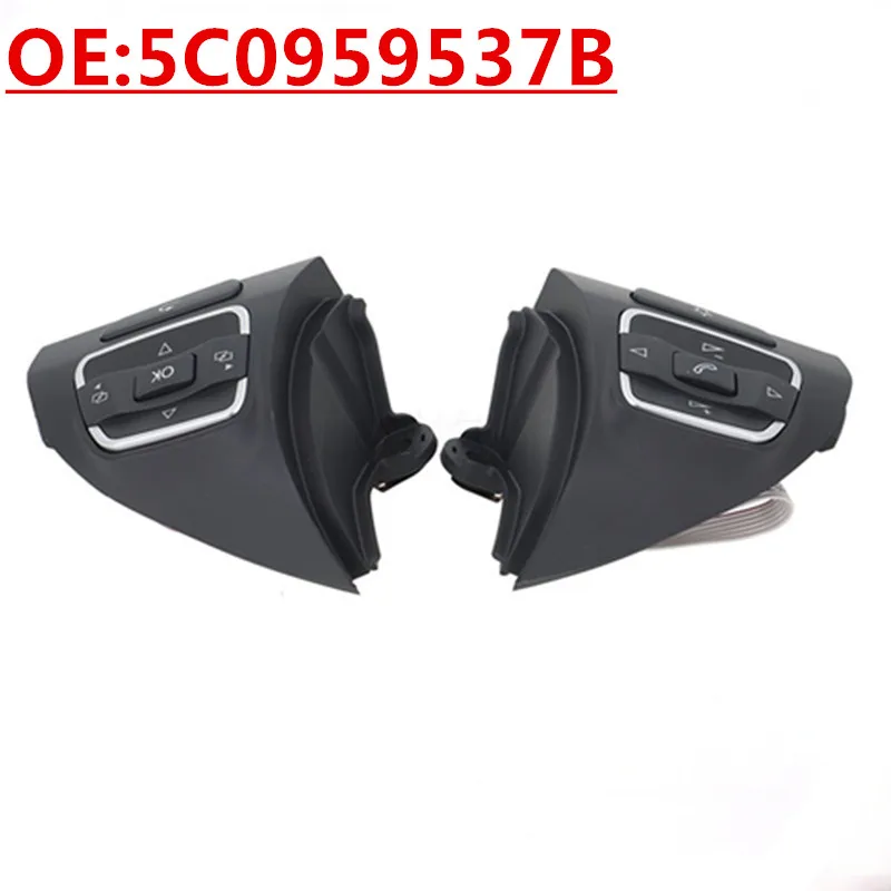 

OE:5C0959537B Suitable For 2010-2019 Volkswagen Tiguan Golf Auto Parts Steering Wheel Control Switch