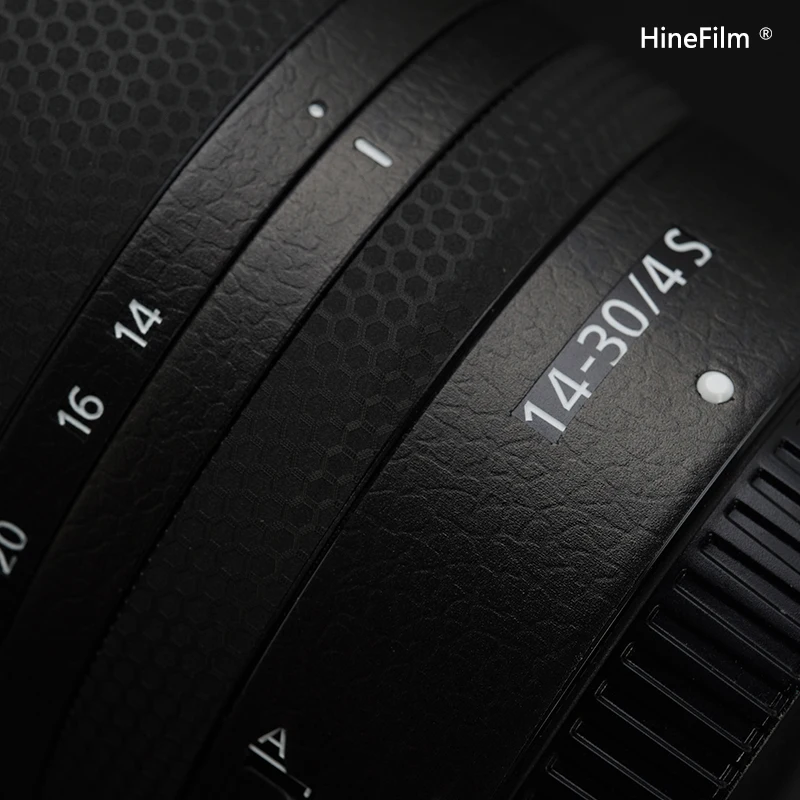Hinefilfor Nikkor 1430 f4 s Наклейка на объектив 14-30 Обёрточная крышка для Nikon Z 14-30 мм f/4 S Наклейка на объектив 14 30 Защита от царапин