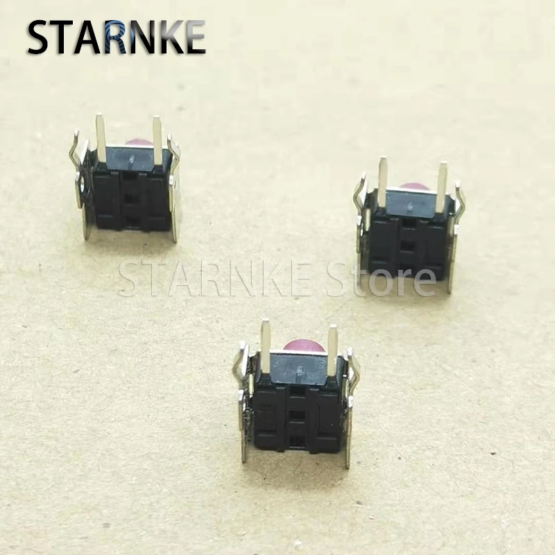 100PCS 6*6*7MM Horizontal With Bracket Tactile Tact Switch Side Press 2Pins Micro Switch Push Button Switch 6X6X7