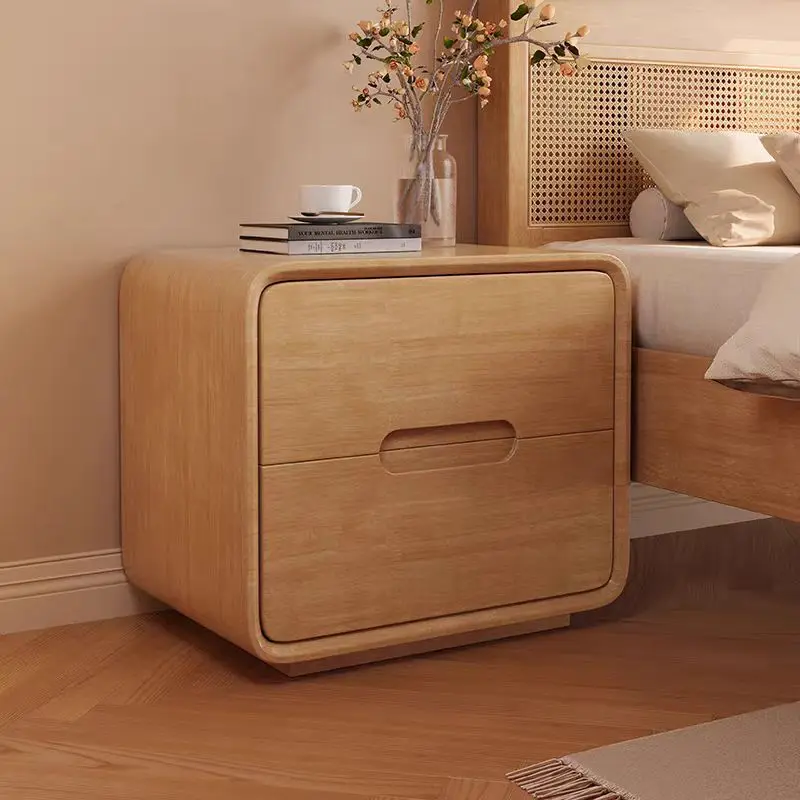

Wood Nightstand Cream Style Bedroom Furniture Nordic Style Bedroom Nightstand Popular Furniture Bedside Bedroom Bedside Table