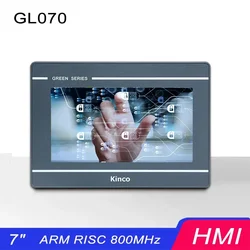 Kinco GL070 GL070E Interfaccia uomo-macchina nuova e originale HMI da 7 pollici con sostituzione Ethernet MT4434T MT4434TE