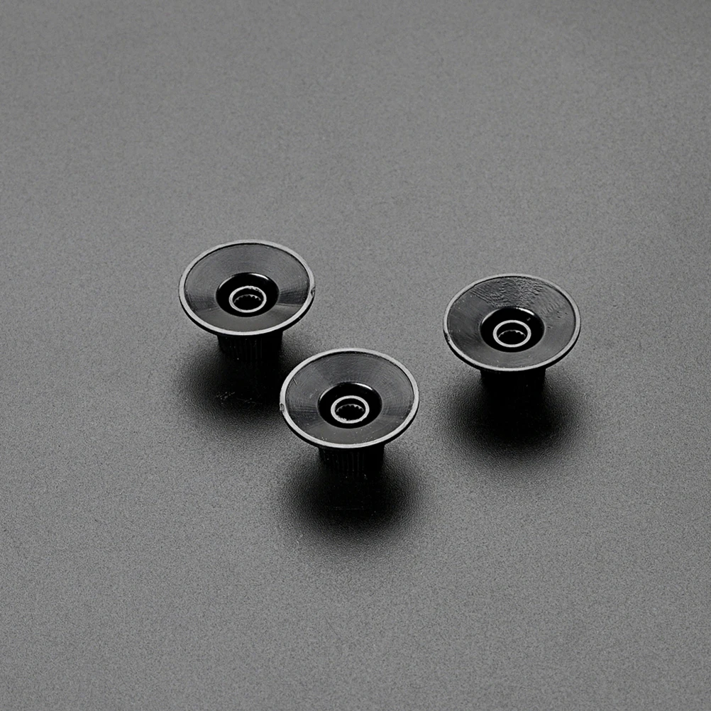 

3Pcs Guitar Volume Knobs Professional Electric Bass Potentiometer Caps Volume Control Guitar Accessories Potentiometer Knob Hats