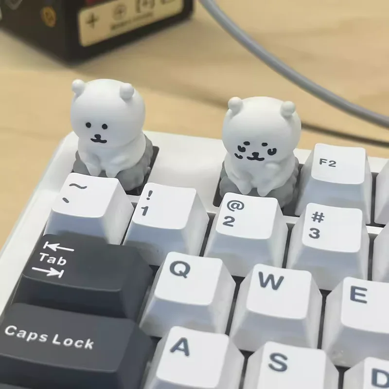 만화 쥬크바 치카와 피규어 테마 맞춤형 레진 주변기기 귀여운 수제 키캡 나가노 스타일 애니메이션 주변기기 선물