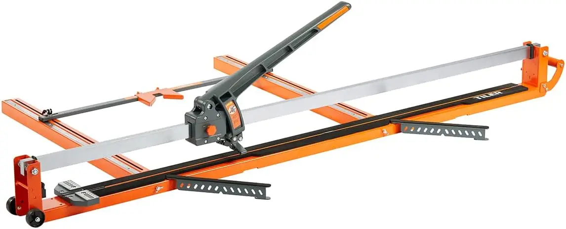 48 Inch Manual Tile Cutter, Professional Porcelain Ceramic Raptor Tile Cutter All-Iron Frame with Adjustable Laser Guide