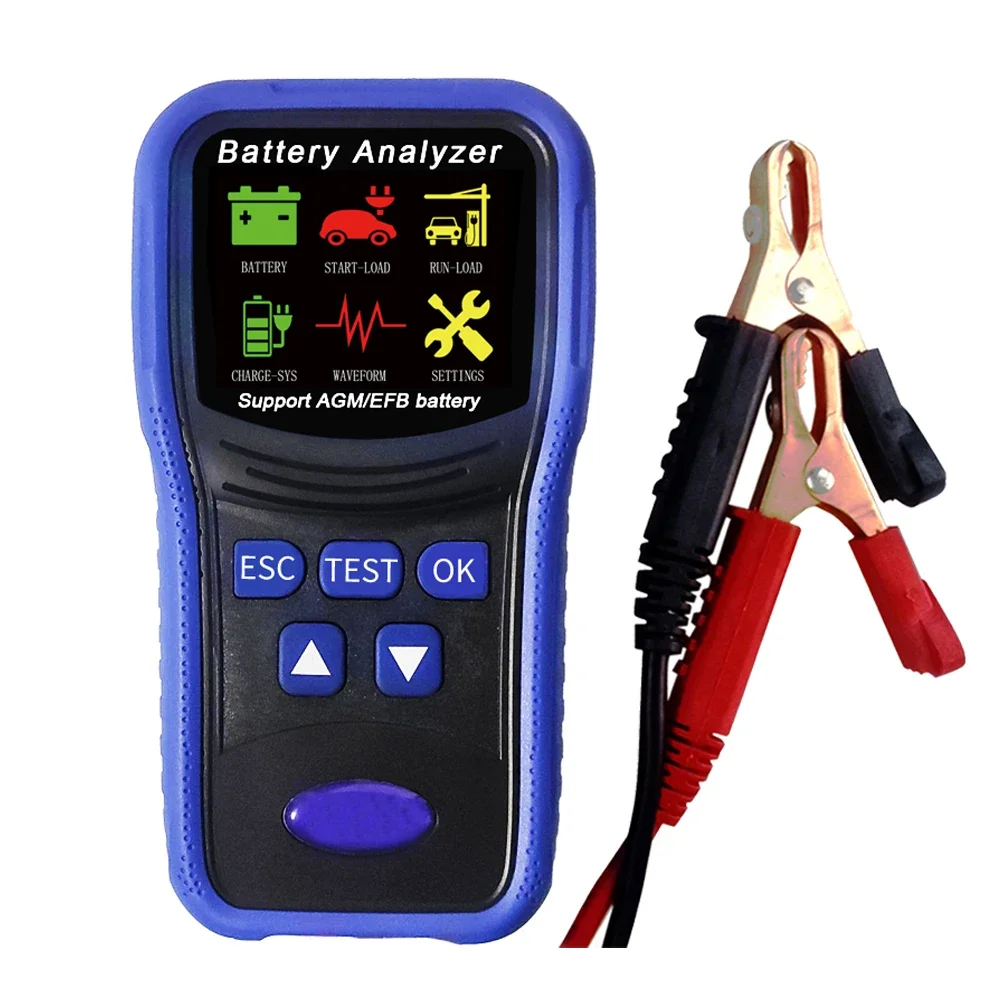 2025 hot sale TM300 Digital HD Colorful Screen Battery Tester Smart Discharge Tester Battery for Waveform Analysis