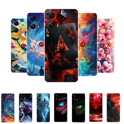 For Motorola G Stylus 5G 2024 Case Soft Silicone Poker Wolf Fashion Back Cover for Motorola Moto G Stylus 5G 2024 Cases