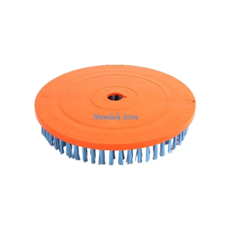 U2JC Lawn Mower Cleaning Brush Ergonomic Handle Brush Ground Cleaner Tool Suitable For Garage Floor And Sidewalk Washing