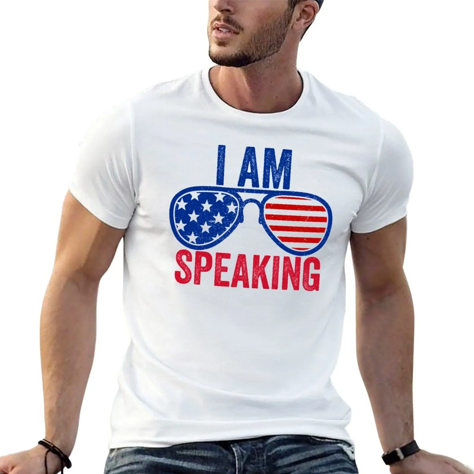 

speaking Harris t shirts prints anime T-Shirt I'm quote Kamala tshirt with