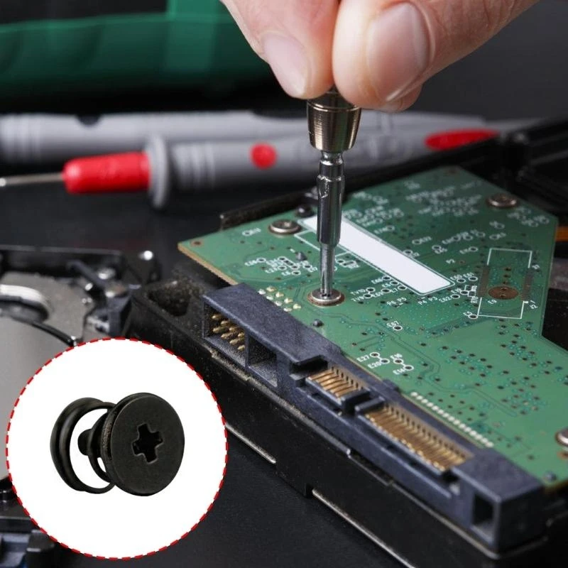 100pcs Multipurpose Screws for GPU Backplate Secure Easy Installation and Improved Heat Management Practical Tool 37JD