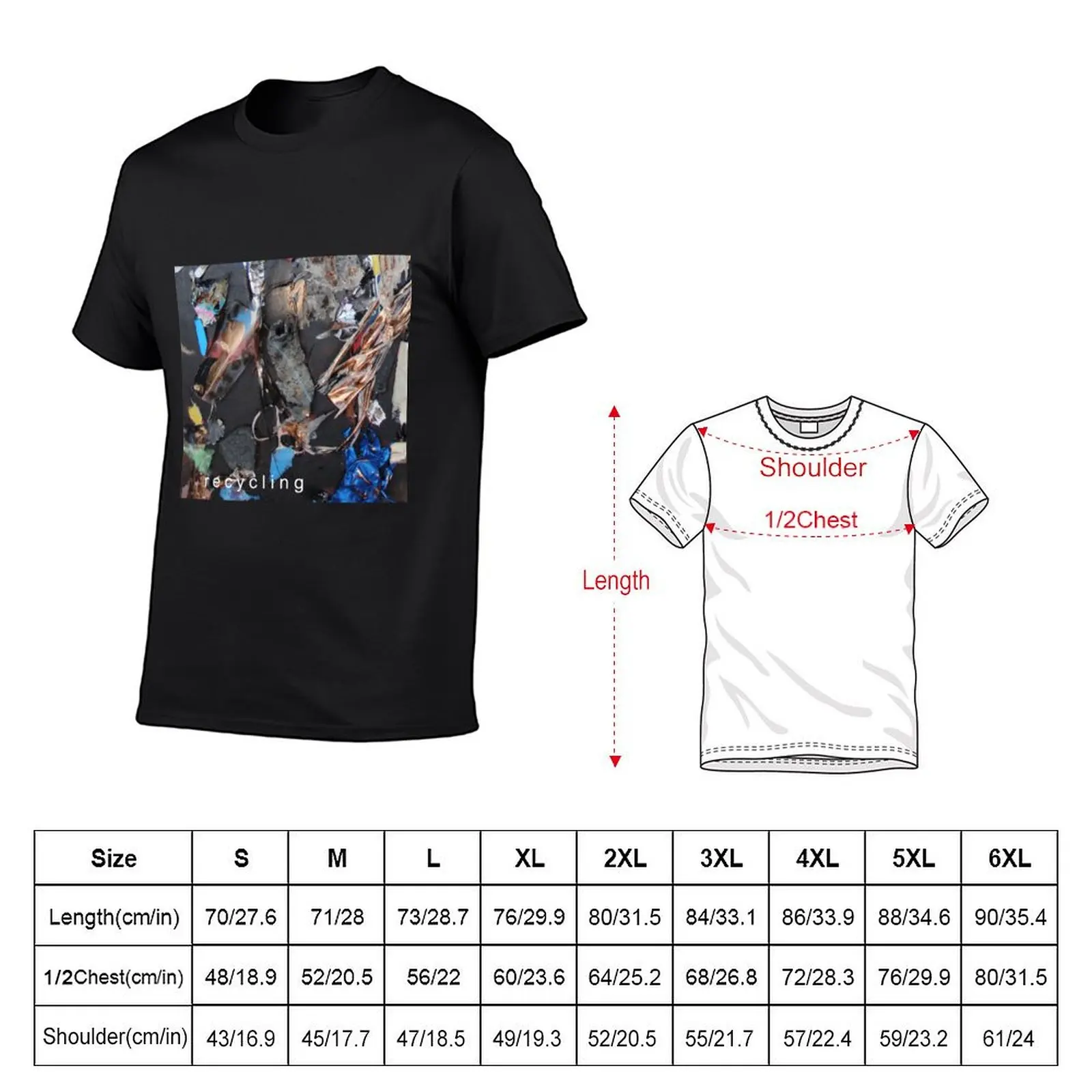 recycling T-Shirt hippie clothes anime figures summer clothes new edition mens graphic t-shirts funny