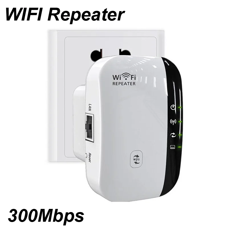 300Mbps Wireless Router WiFi 802.11N Signal Boosters Repeater Extender Range Internet Network Amplifier WPS AP RJ45 US EU UK AC