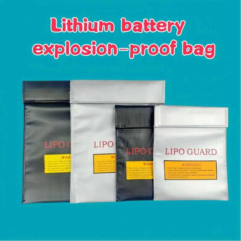 Fireproof Bag, Lithium Battery, Explosion-Proof Bag, Protective Bag, Charging Flame Retardant, Safe, 18x23cm, 30x23cm