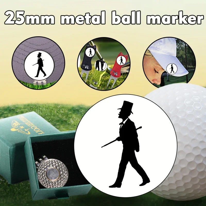 magnetismgolf cap marker clips、Golf Course Accessories、golf hat clip  hat clip for travel 、Independence Day GiftGolf Supplies