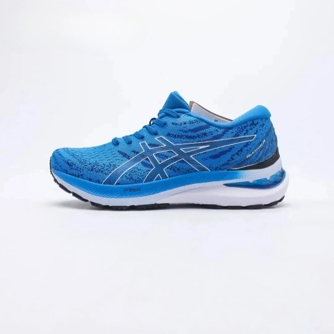 Asics Gel-Kayano 29 Zapatillas para correr para hombre Zapatillas bajas con cojín negro para exteriores Zapatillas transpirables