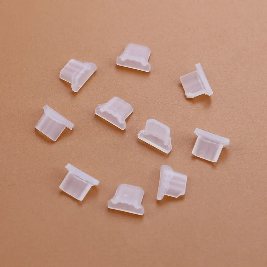 JCD 10 قطعة مايكرو USB سيليكون الغبار المقابس العالمي شحن ميناء الغبار حامي غطاء ل Xiaomi سامسونج الغبار غطاء