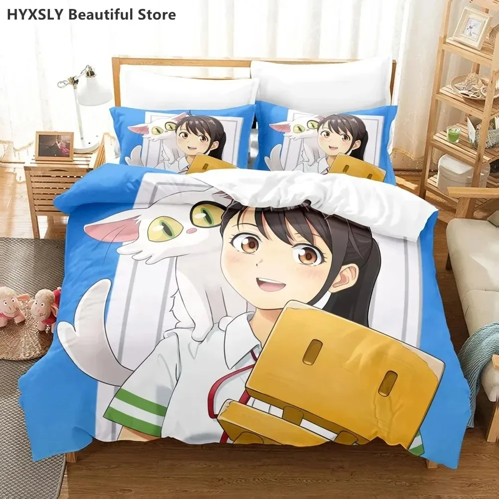 

Suzume no Tojimari Bedding Set 3D Anime Polyester Quilt Cover Pillowcases Queen King For Kids Gift Anime Duvet Cover Sets