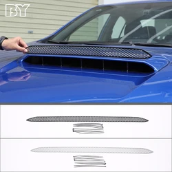 For Subaru WRX 2021 2022 2023 stainless steel car hood air intake protection net insect-proof grille car exterior accessories