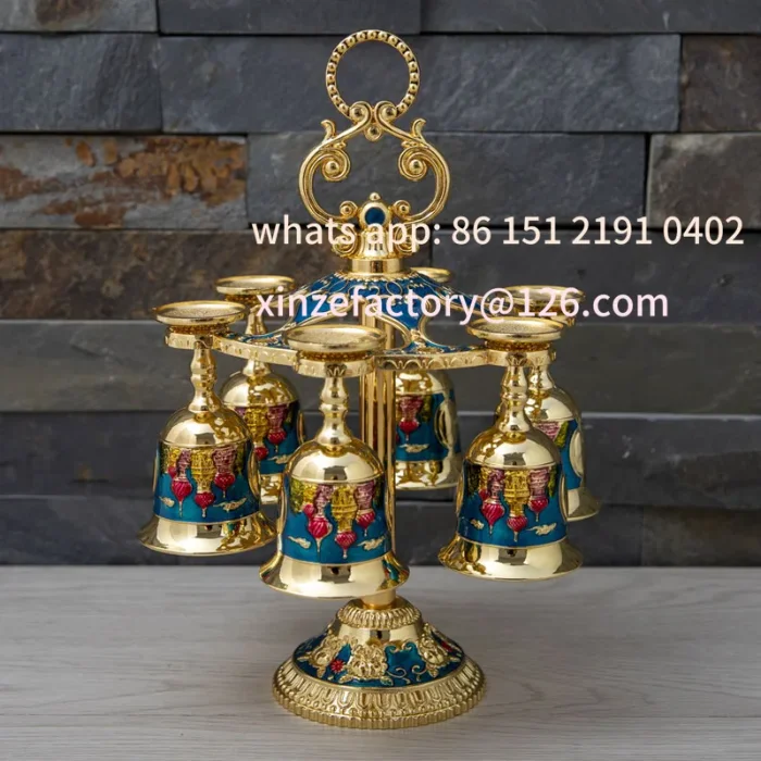 

Настраиваемая металлическая европейская ретро подвесная стойка для бокалов для вина, бытовая стойка для выставки товаров чашек Baijiu, небольшой бокал для вина, перевернутый