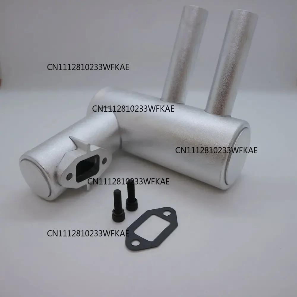 New Pitts Muffler/Rear Exhaust Pipe for 30CC 32CC 35CC 40CC 45CC 50CC 60CC Petrol Engine