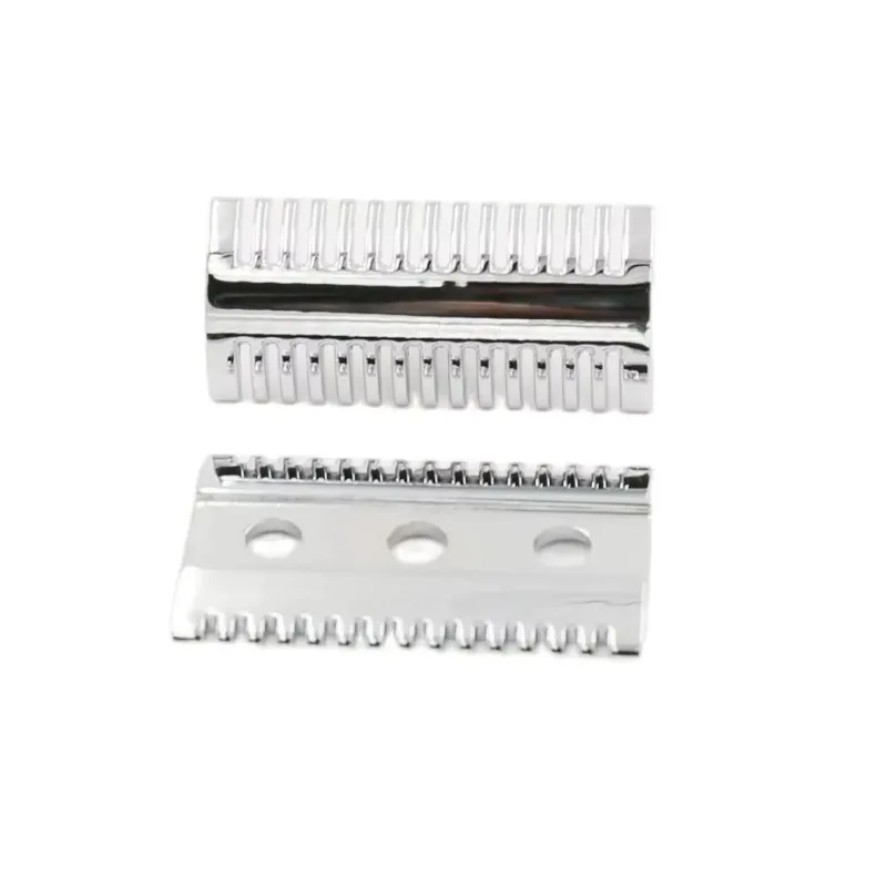 YAQI Высокое качество Chrome Mellon Мужская безопасная бритвенная головка для бритья Сплошной цвет сменный аксессуар для бритвы для очистки лица