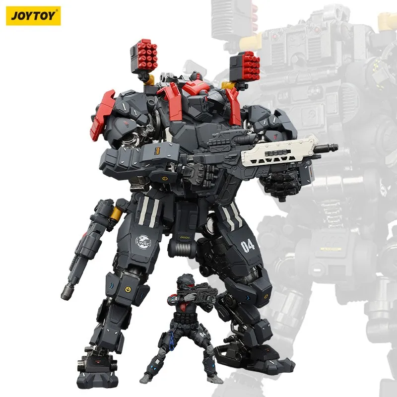 

[Попередний заказ] JOYTOY Battle For the Stars 1/18 Tyrant-04 City Combat Type Фигурка Мех Аниме Шарнирная подвижная кукла Модель Подарочная игрушка