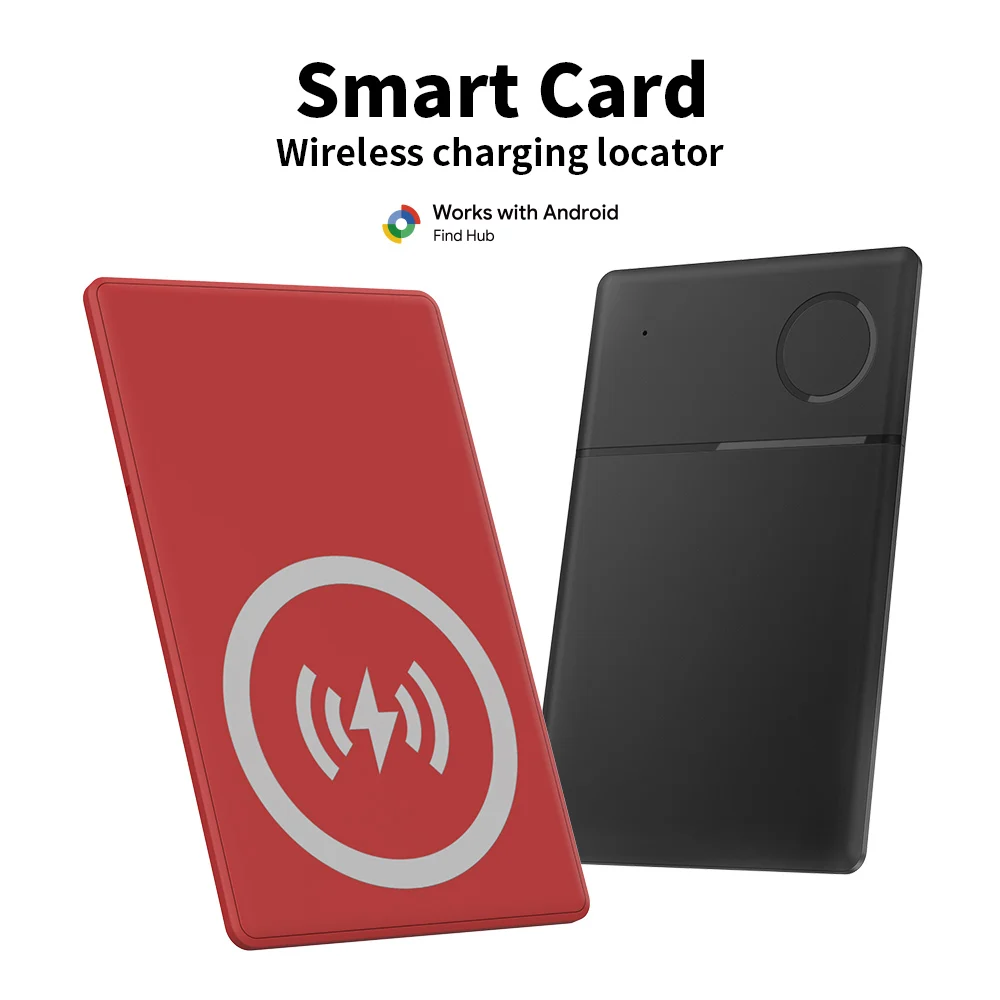 

Ultra thin Android Tracker Cards Finder wireless charging Waterproof Portable Anti-lost Device Card-style For Google's Find Hub